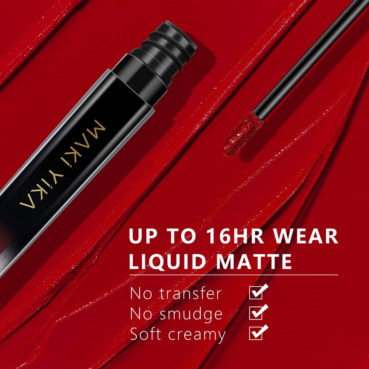 MAKI YIKA Red Lipstick Matte for Women Color Stay Long Lasting Lipsticks