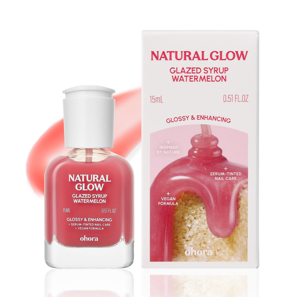 ohora Natural Glow Milk Syrup Nail Strengthener (Earl Grey)