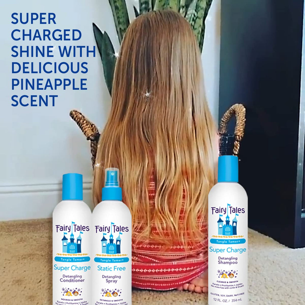 Fairy Tales Tangle Tamer Static Free Detangling Spray 12 oz