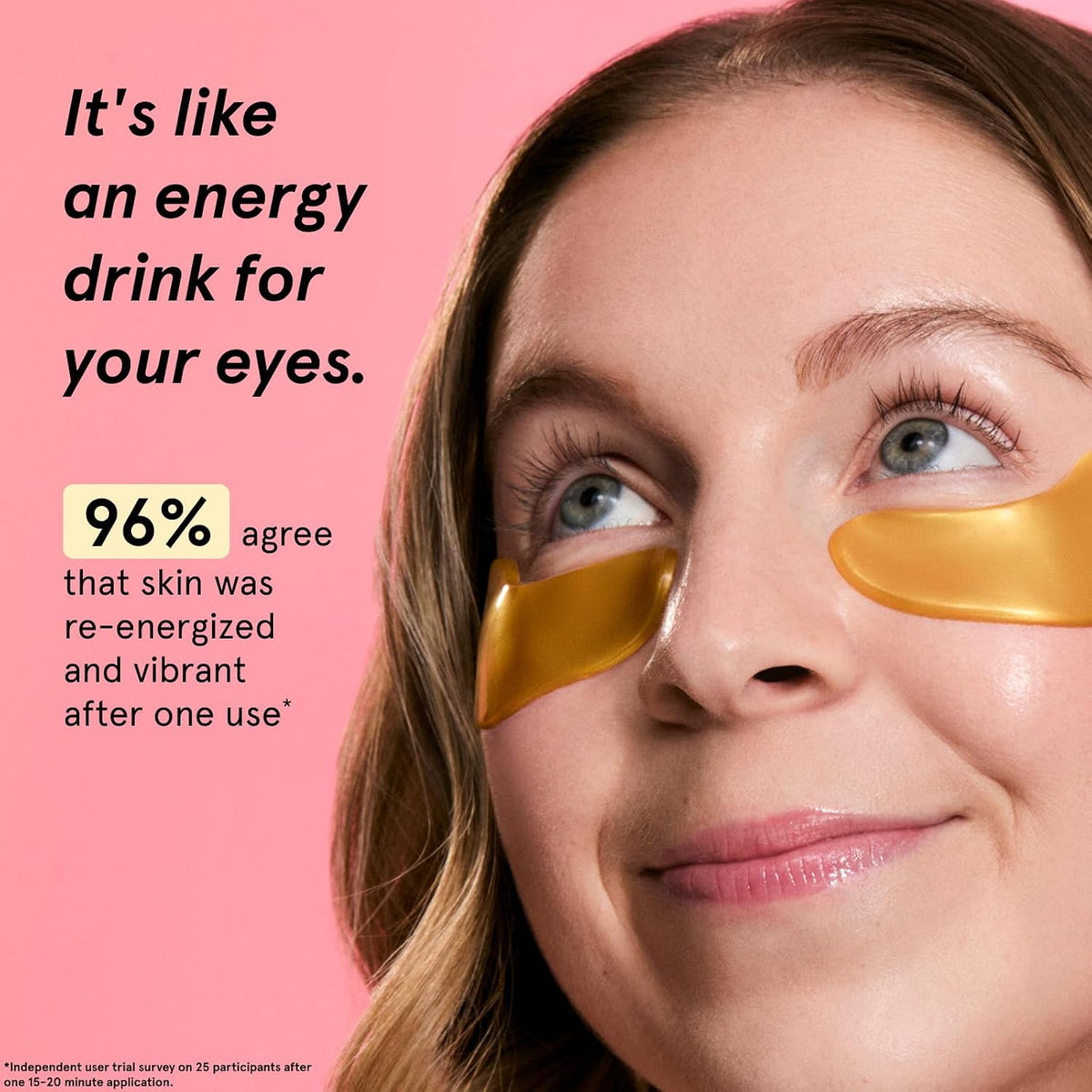 grace & stella Award Winning Eye Patches for Women (24 Pairs, Gold)