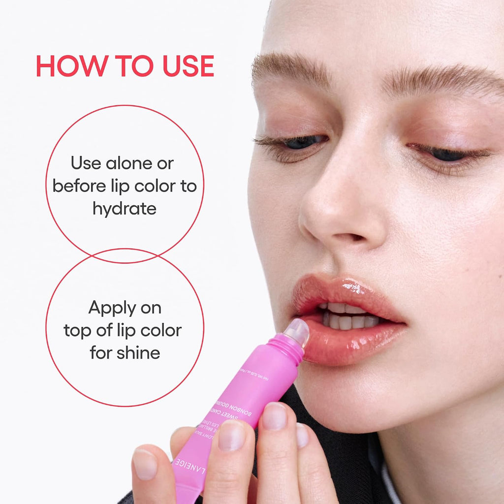 LANEIGE Lip Glowy Balm | Sheer Tinted Lip Treatment Balm Tube