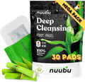 Nuubu Foot Pads - Premium Japanese Organic Natural Herbal Patches for Foot Care, Natural Ingredients - Bamboo Vinegar & 