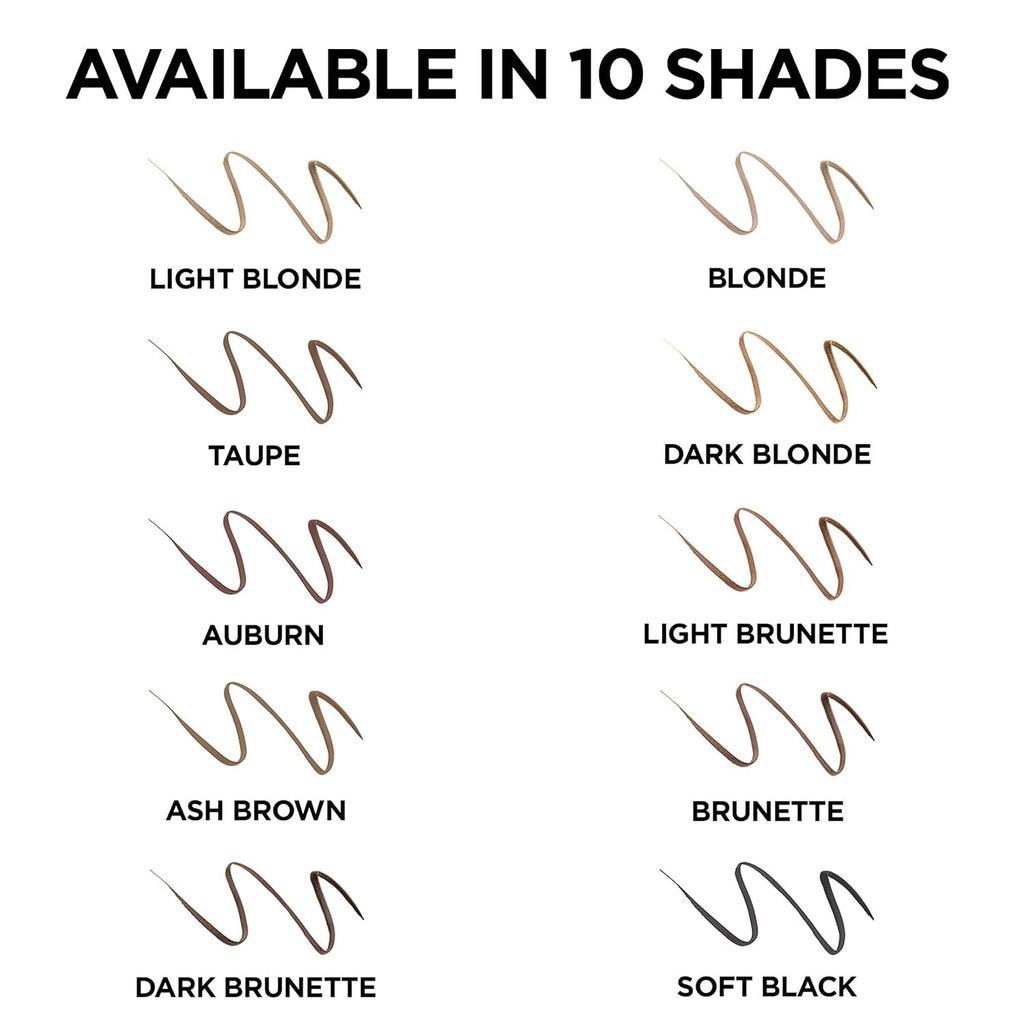 L'Oreal Paris Brow Stylist Definer Brow Pencil, Waterproof, Dark Brunette