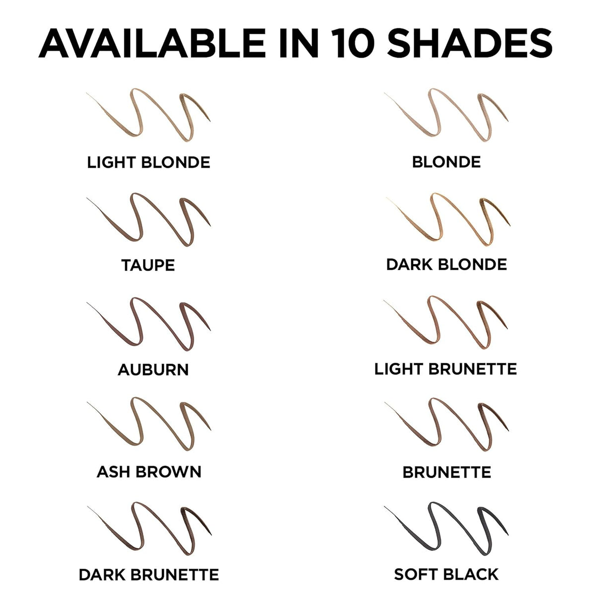 L'Oreal Paris Brow Stylist Definer Brow Pencil, Waterproof, Dark Brunette