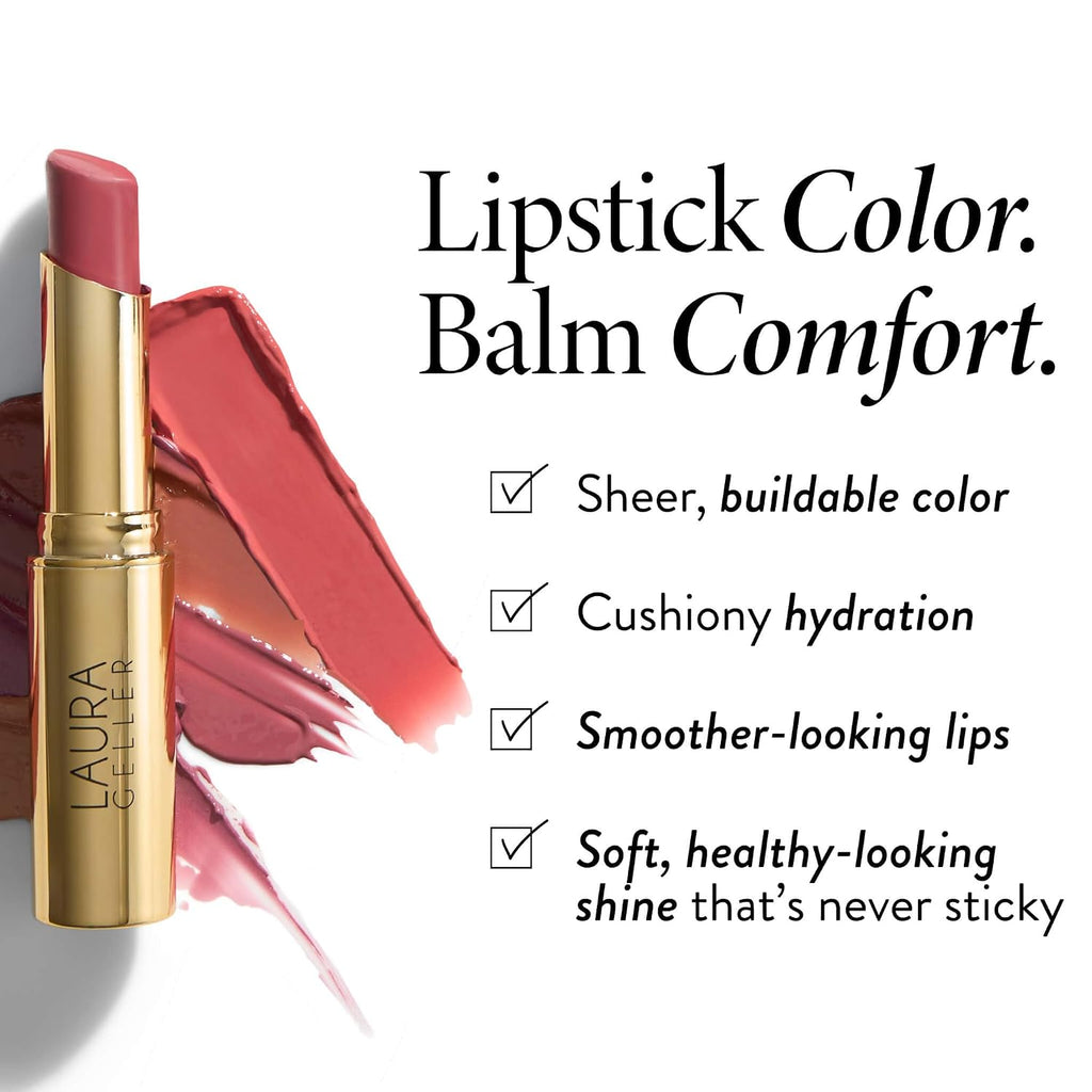 LAURA GELLER Jelly Balm Tinted Hydrating Lip Balm –Sheerly Amazing