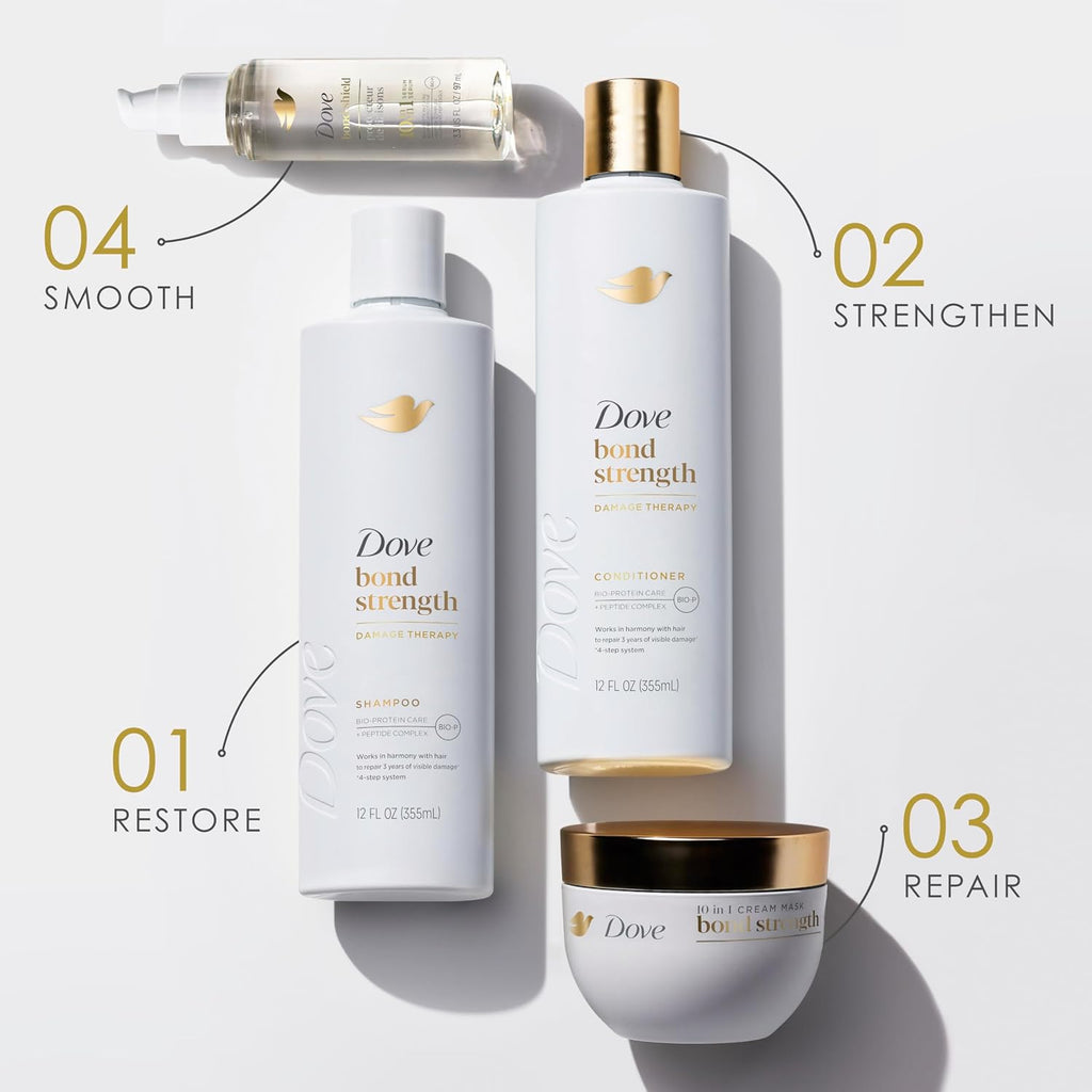 Dove Hair Bond Strength 10in1 Serum Mask for Damaged Hair, 9.2 fl oz