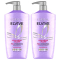 L'Oreal Paris Elvive Hyaluron Plump Shampoo and Conditioner Set, 53 Fl Oz