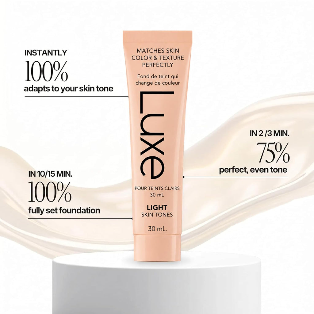 Luxe Color Changing Foundation for Mature Skin - Light