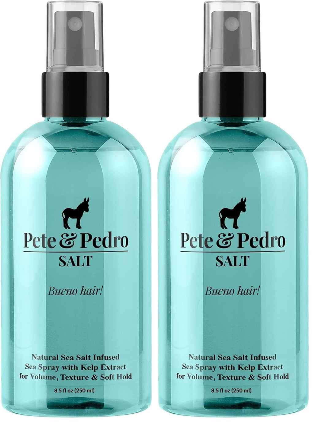 Pete & Pedro Natural Sea Salt Spray For Hair Adds Volume & Texture, 8.5 oz