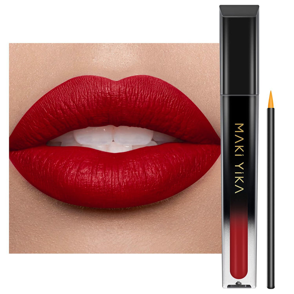 MAKI YIKA Red Lipstick Matte for Women Color Stay Long Lasting Lipsticks