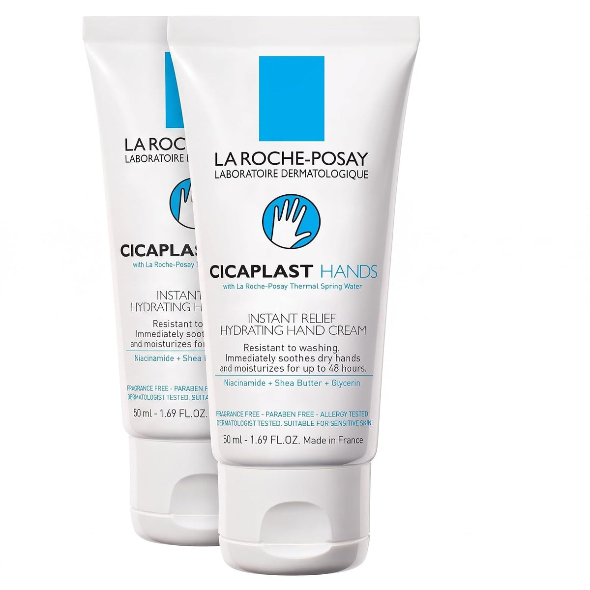 La Roche-Posay Cicaplast Hand Cream with Shea Butter for Dry Hands