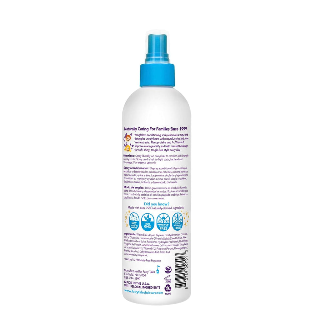 Fairy Tales Tangle Tamer Static Free Detangling Spray 12 oz