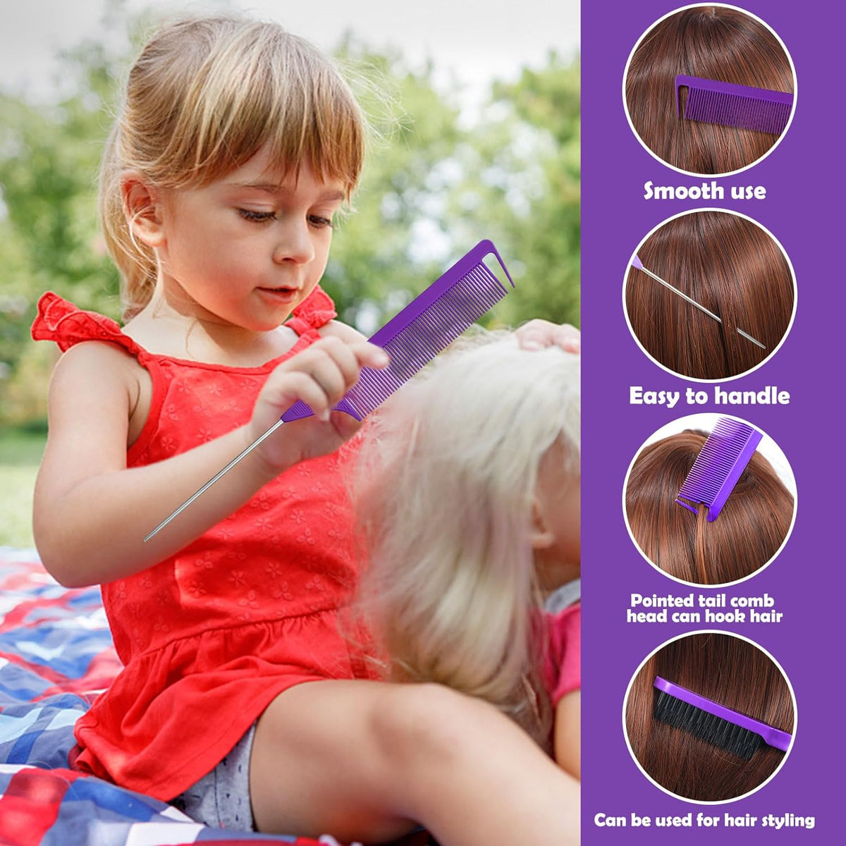 32 Colors Small Hair Rubber Bands with 16 Styling Tools, 2000 Pcs Elastic Girl Baby Hair Ties, Mini Bands with Elastic C