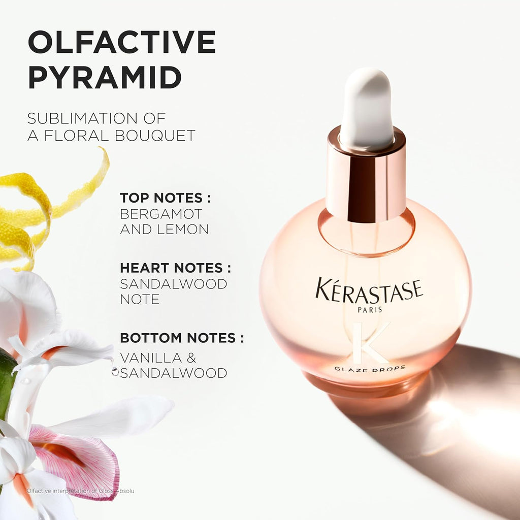 Kerastase Gloss Absolu Glaze Drops Hair Oil – Anti-Frizz & High Shine