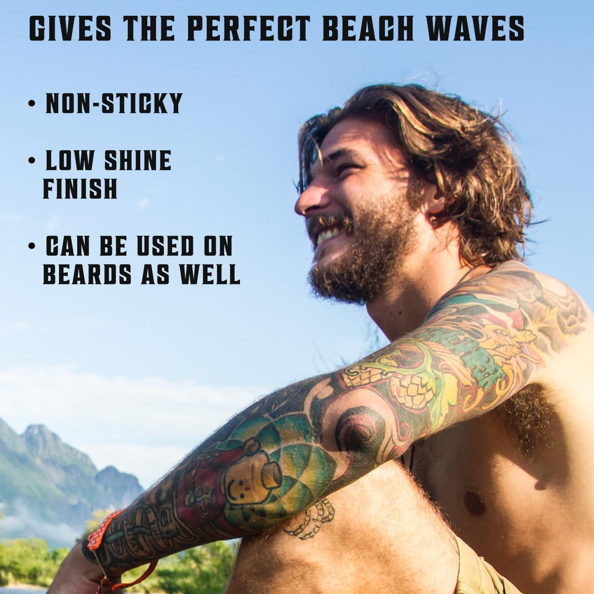 Viking Revolution Sea Salt Spray for Men - Hair Texturizing Spray 8.8 oz
