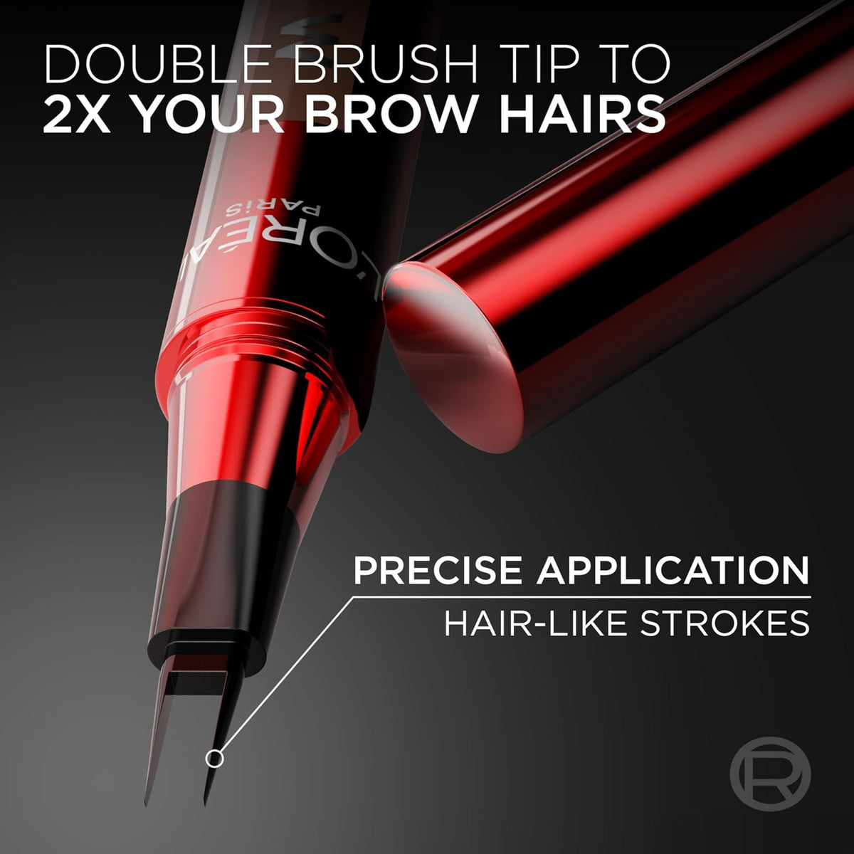 L'Oreal Paris Faux Brow Hair-Like Filling Eyebrow Pen, Mahogany