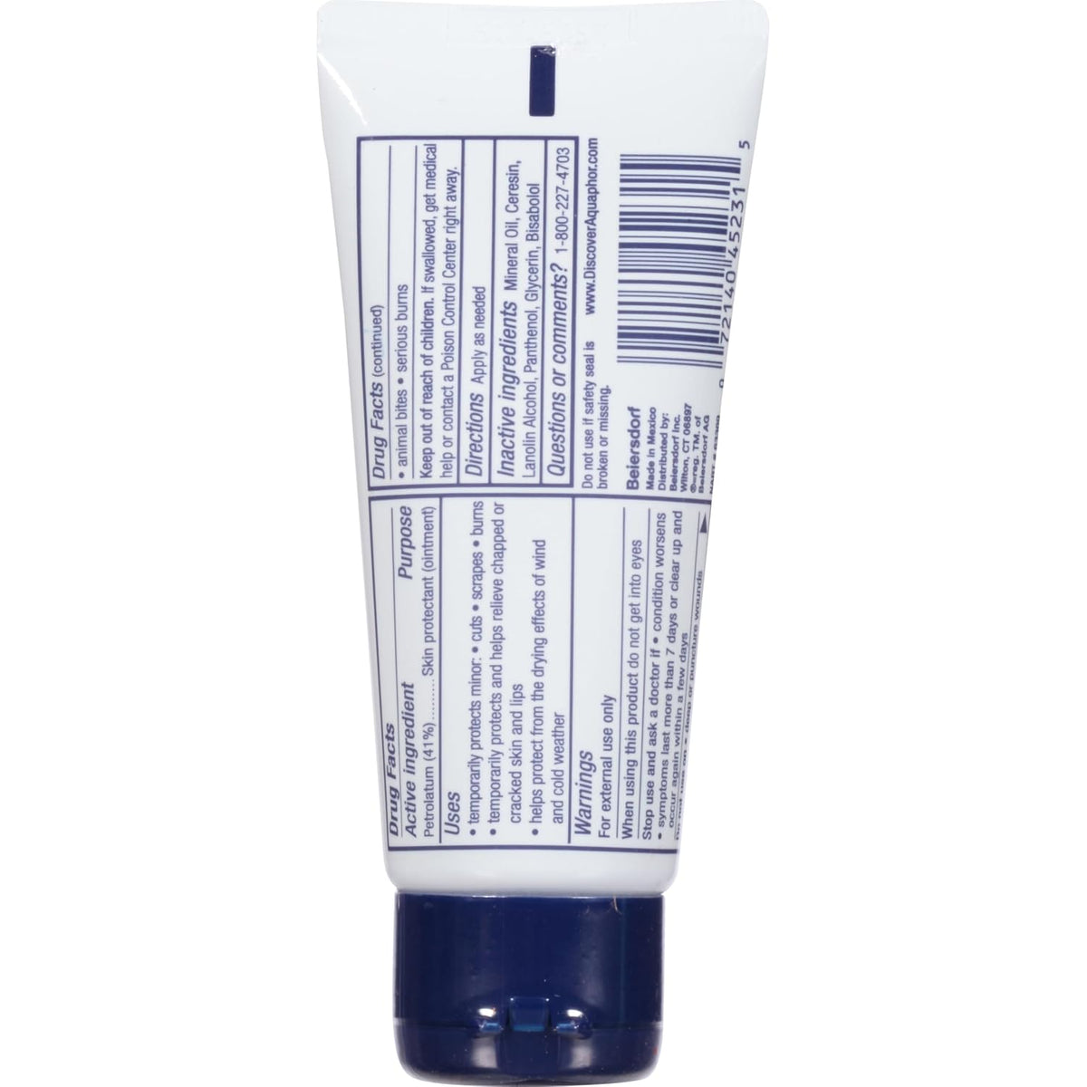 Aquaphor Advanced Therapy Healing Ointment, Multipack, 3 x 1.75 OZ