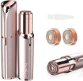 Battery Operated Facial Hair Remover for Women, 2 Replacement Heads