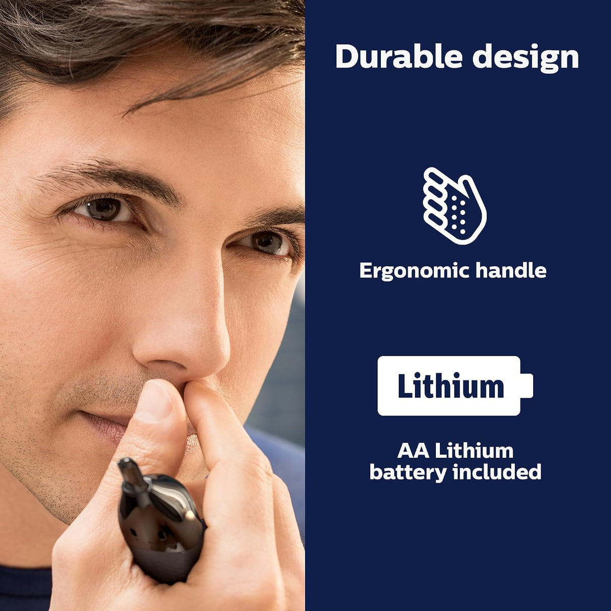 Norelco Philips Nose Trimmer 5000 for Nose, Ears, Eyebrows & Details