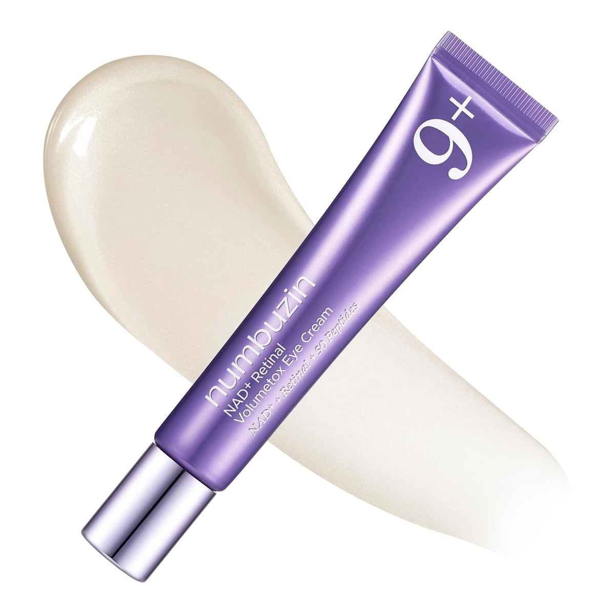 numbuzin No.9 NAD+ Retinal Eye Cream for Anti-Aging, Strawberry Skin, Firmer Skin with Retinoid, Peptides & Niacinamide,