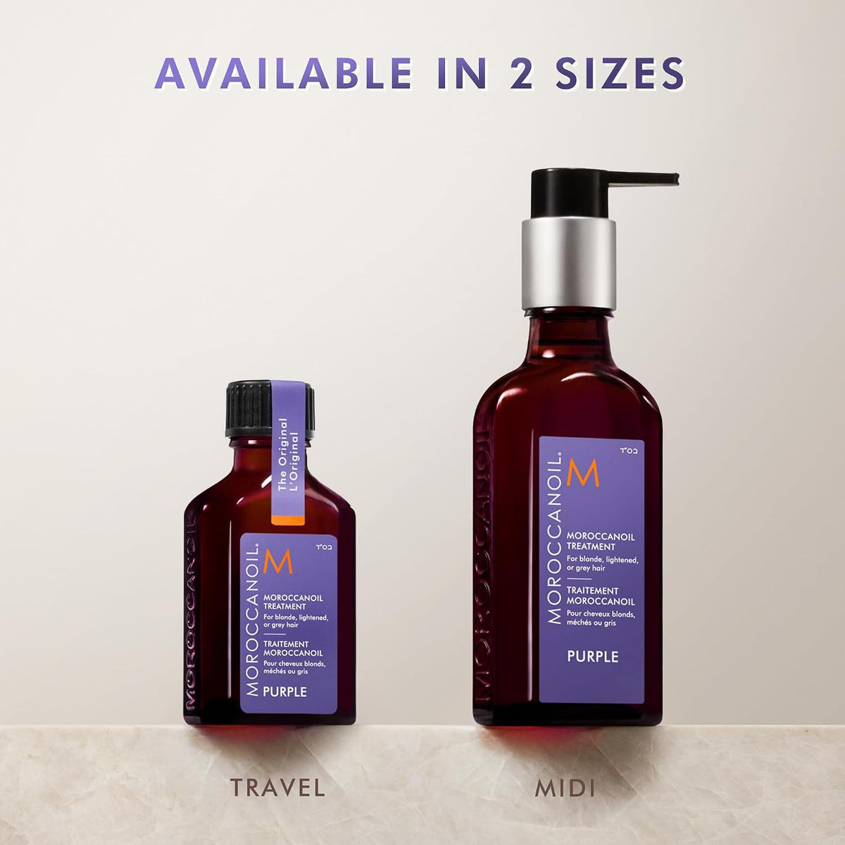 Moroccanoil Treatment Purple Hair Oil for Blonde Hair