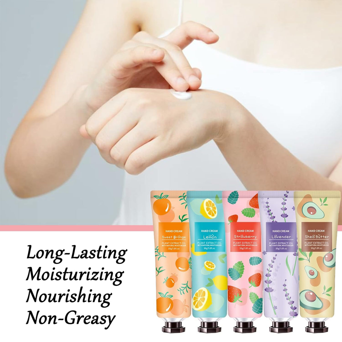 10 Pack Hand Cream for Dry Cracked Hands, Stocking Stuffers for Women, Christmas Gift for Teen Girls, Teacher Appreciati