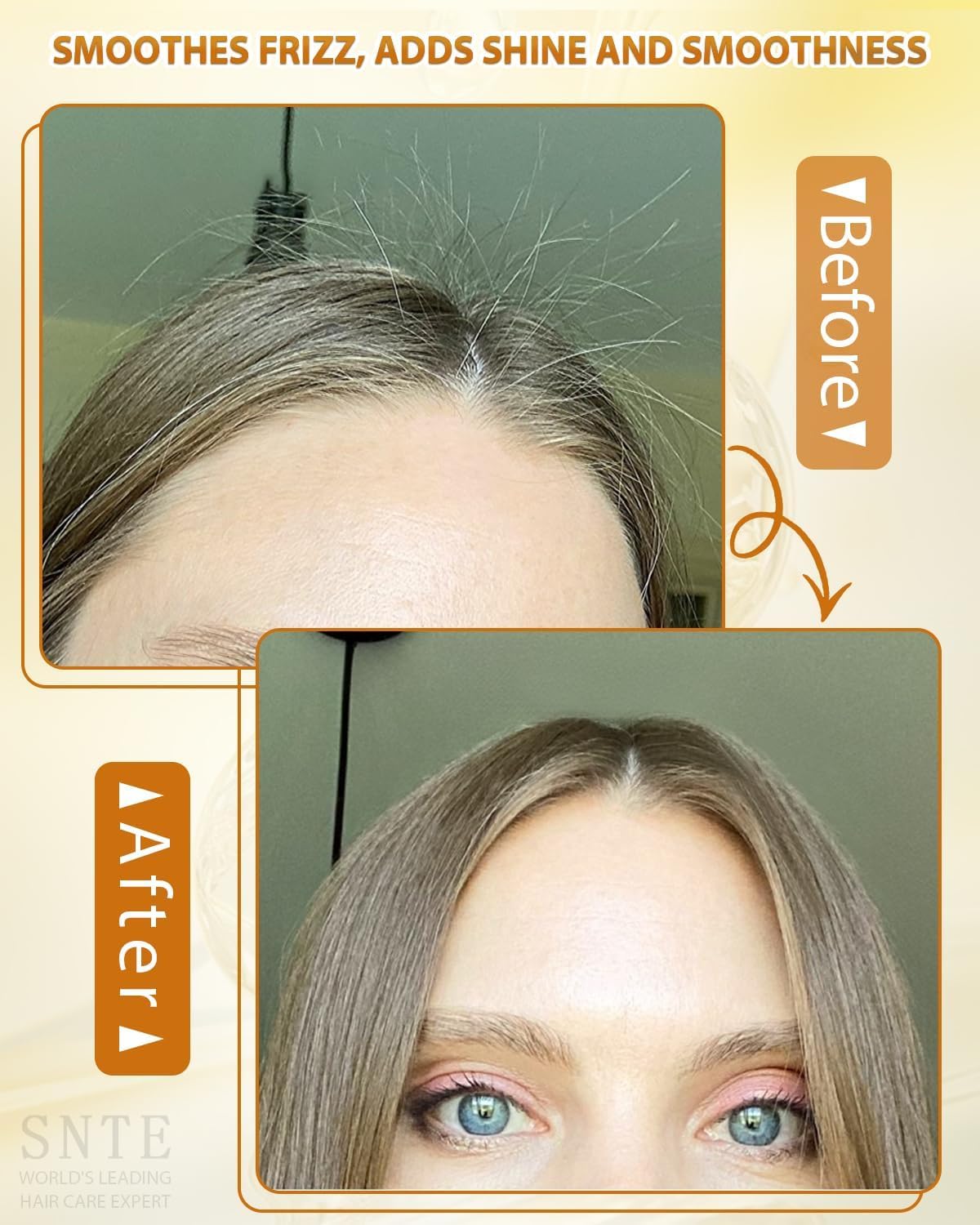Samnyte Hair Wax Stick, Gel Tamer for Flyaways, Nourishing Slick Stick Pomade for Women & Kids, Slick Back & Styling Cre
