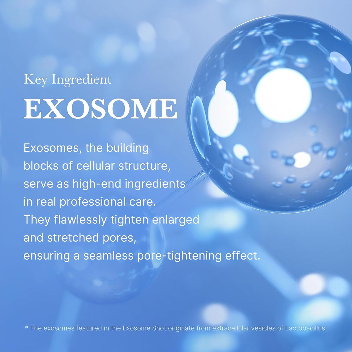 medicube Exosome Shot Zero 2,000 PPM Spicule Facial Serum For Pores & Sebum