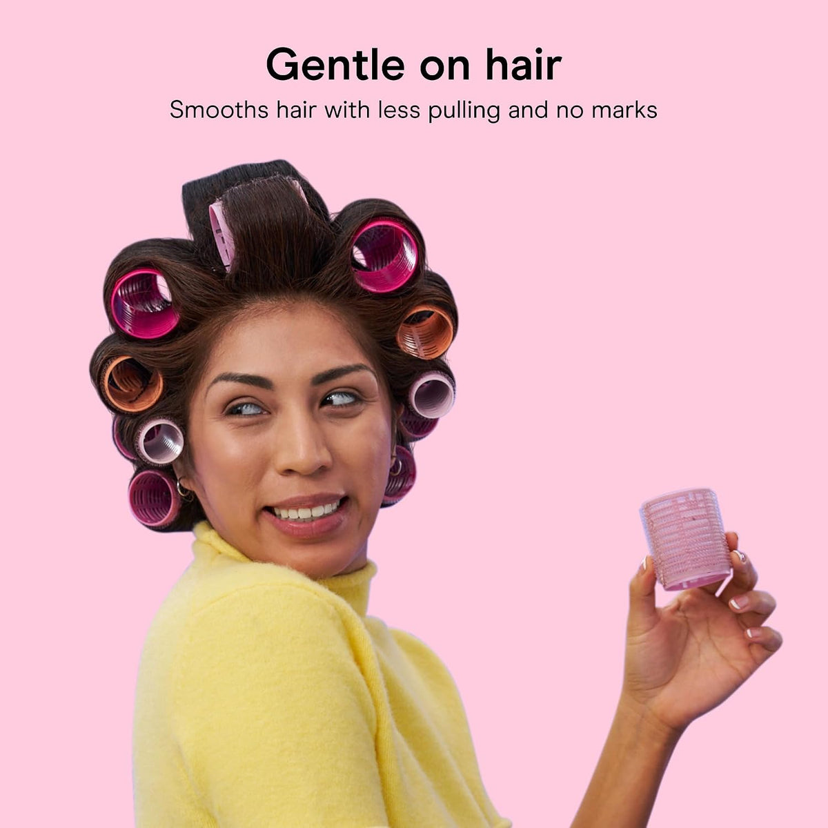 Conair Self-Grip Hair Rollers, Velcro, 5 Sizes, 31 Count, Multicolor