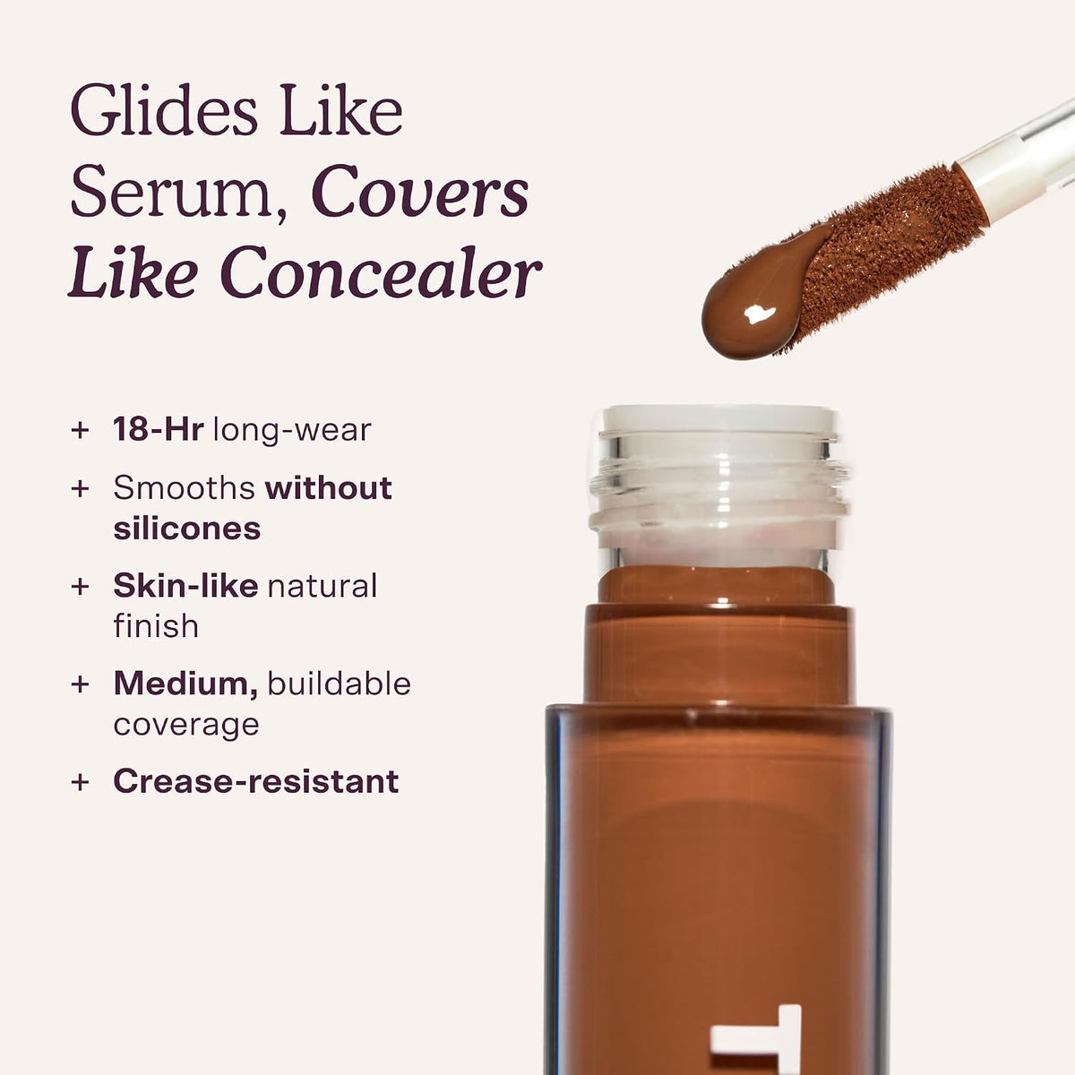 Tower 28 Swipe Serum Hydrating Concealer, 4.0 Light/Medium Cool (0.22 oz)
