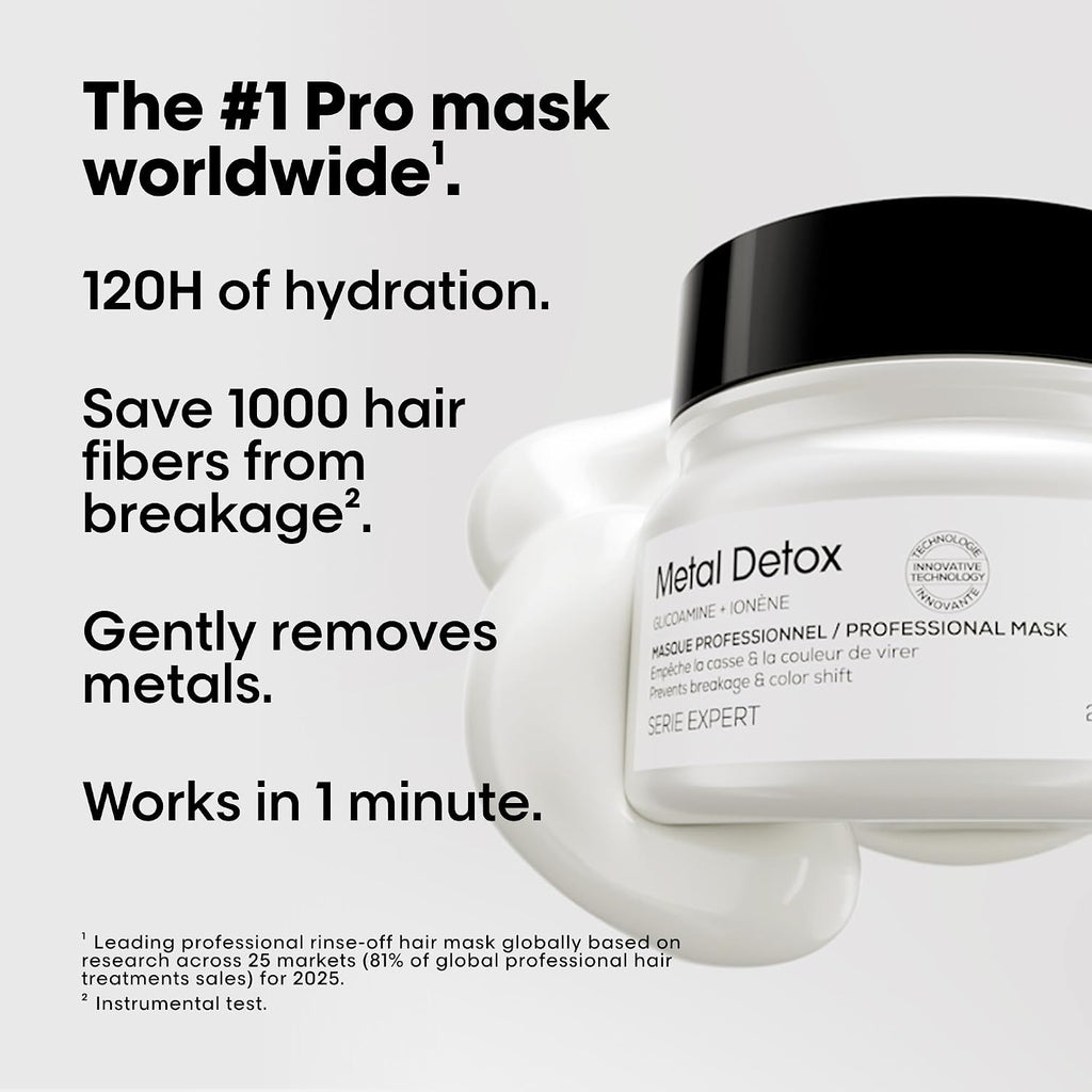 L'Oréal Professionnel Paris Metal Detox Hair Mask – For Hair Repair