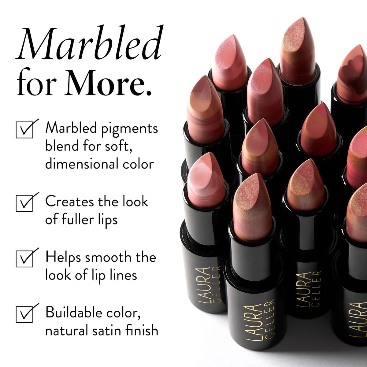 LAURA GELLER Italian Marble Sheer Hydrating Lipstick - Berry Banana