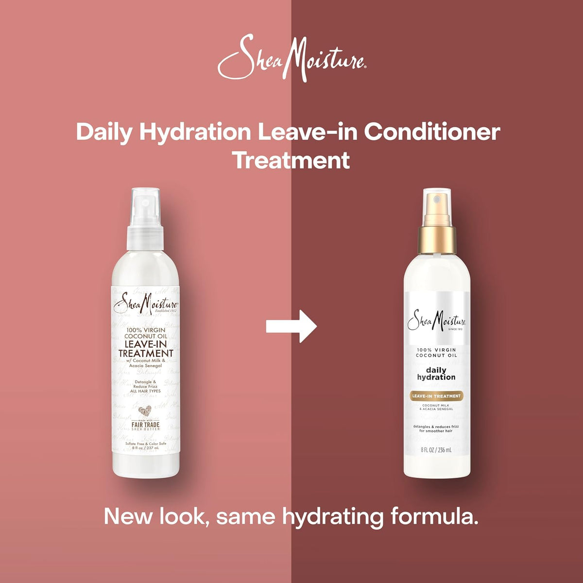 Shea Moisture 100% Virgin Coconut Oil Leave-in Treatment, 8 Ounce
