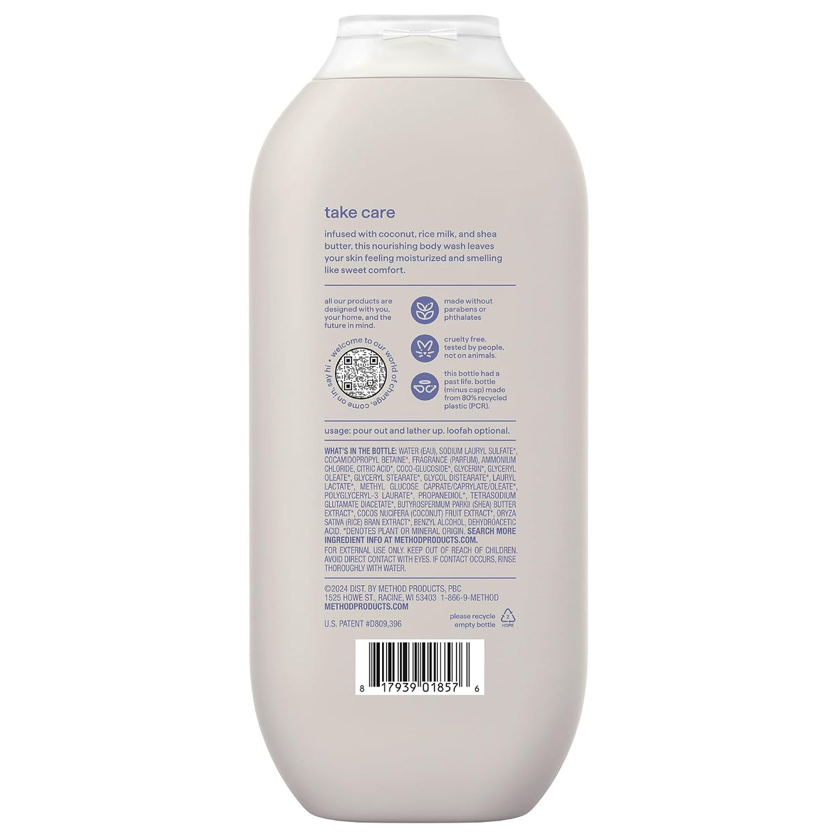 method Body Wash, Simply Nourish, 18 fl oz
