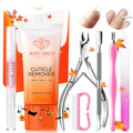 Modelones Cuticle Remover, Nail Kit Cuticle Trimmer Pusher Remover Liquid