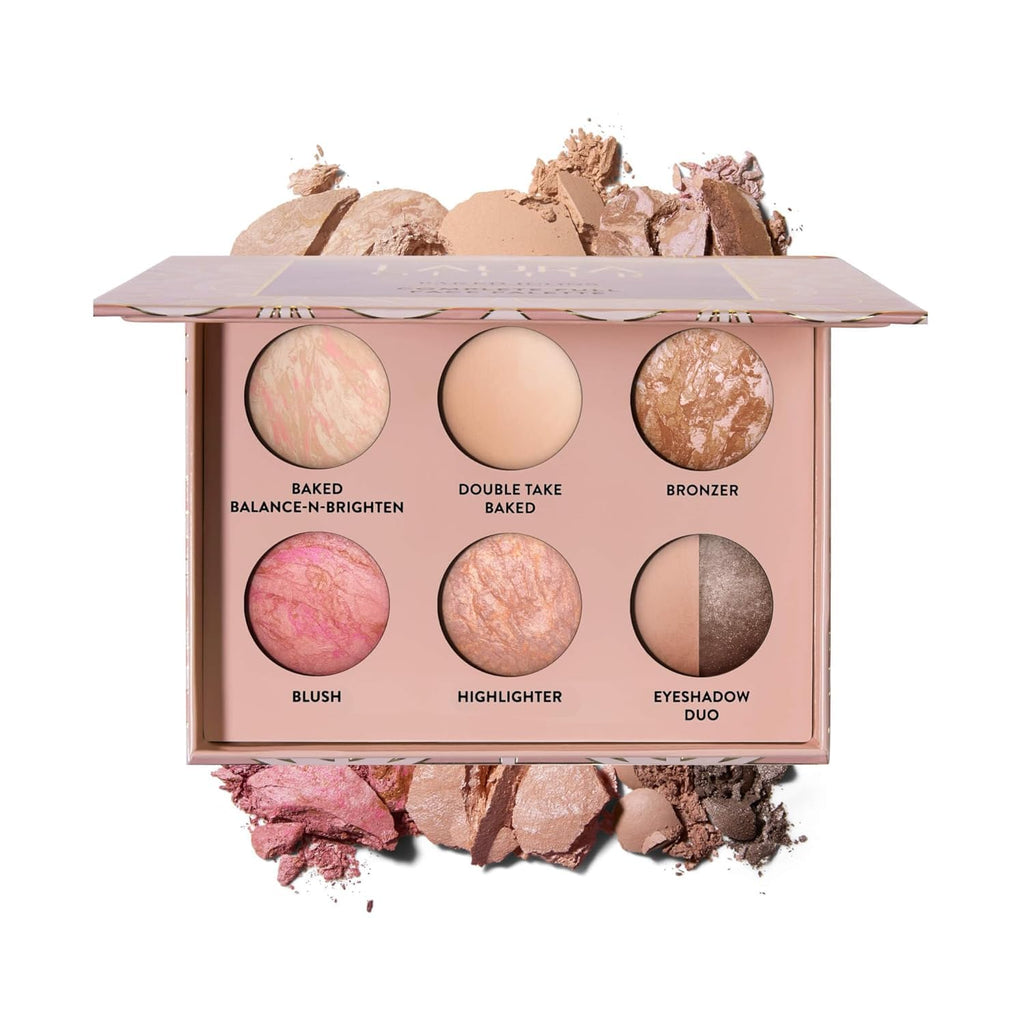 LAURA GELLER Baked Icons Full Face Palette With Foundation- Light