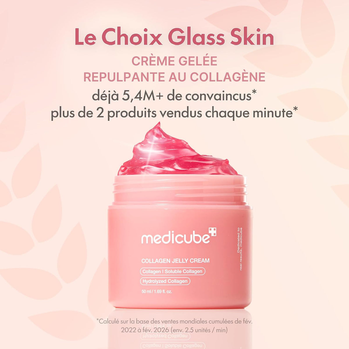 medicube Collagen Jelly Cream, Moisturizing Cream for Plump Skin, 1.69fl.oz