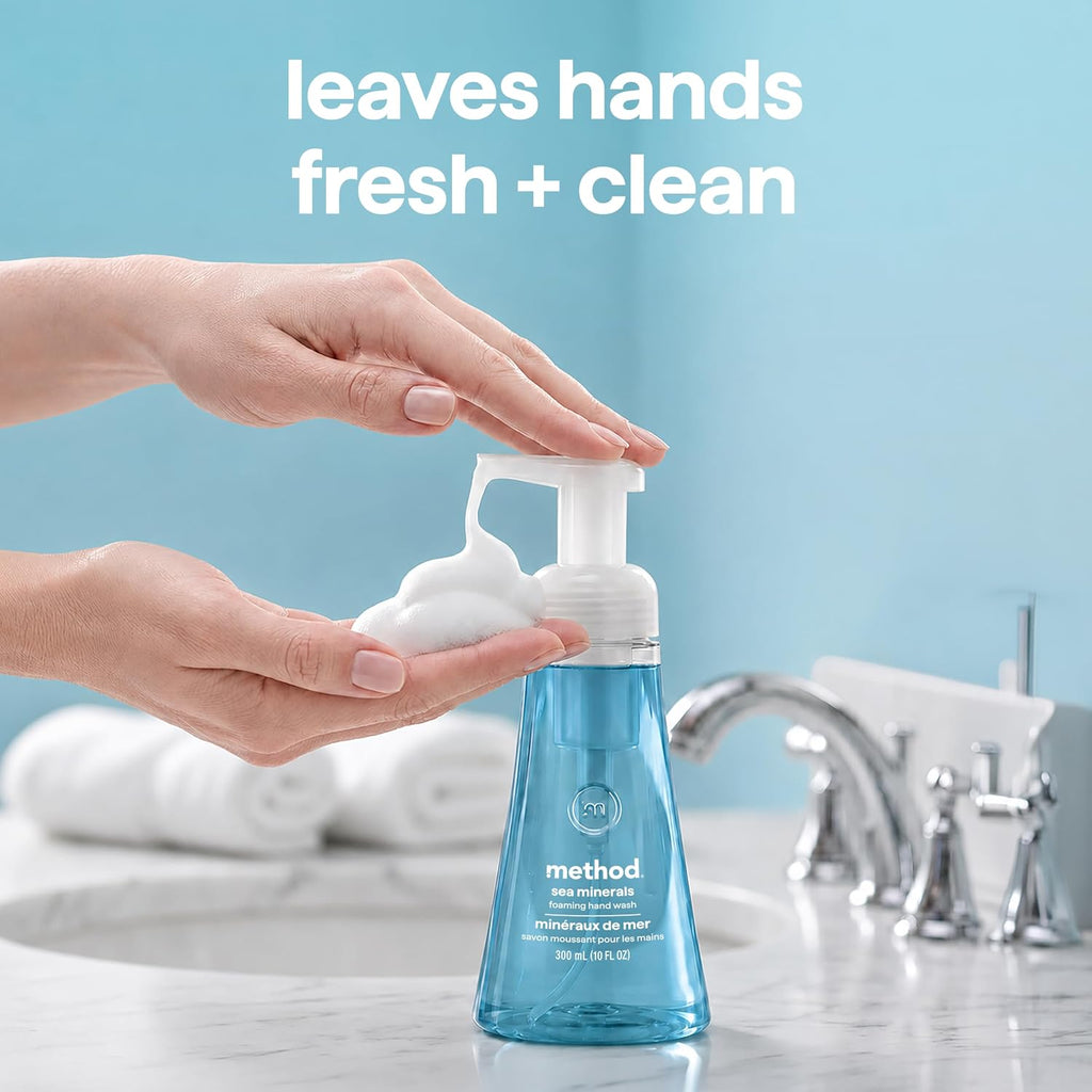 method Foaming Hand Wash Refill, Sea Minerals, 28 fl oz