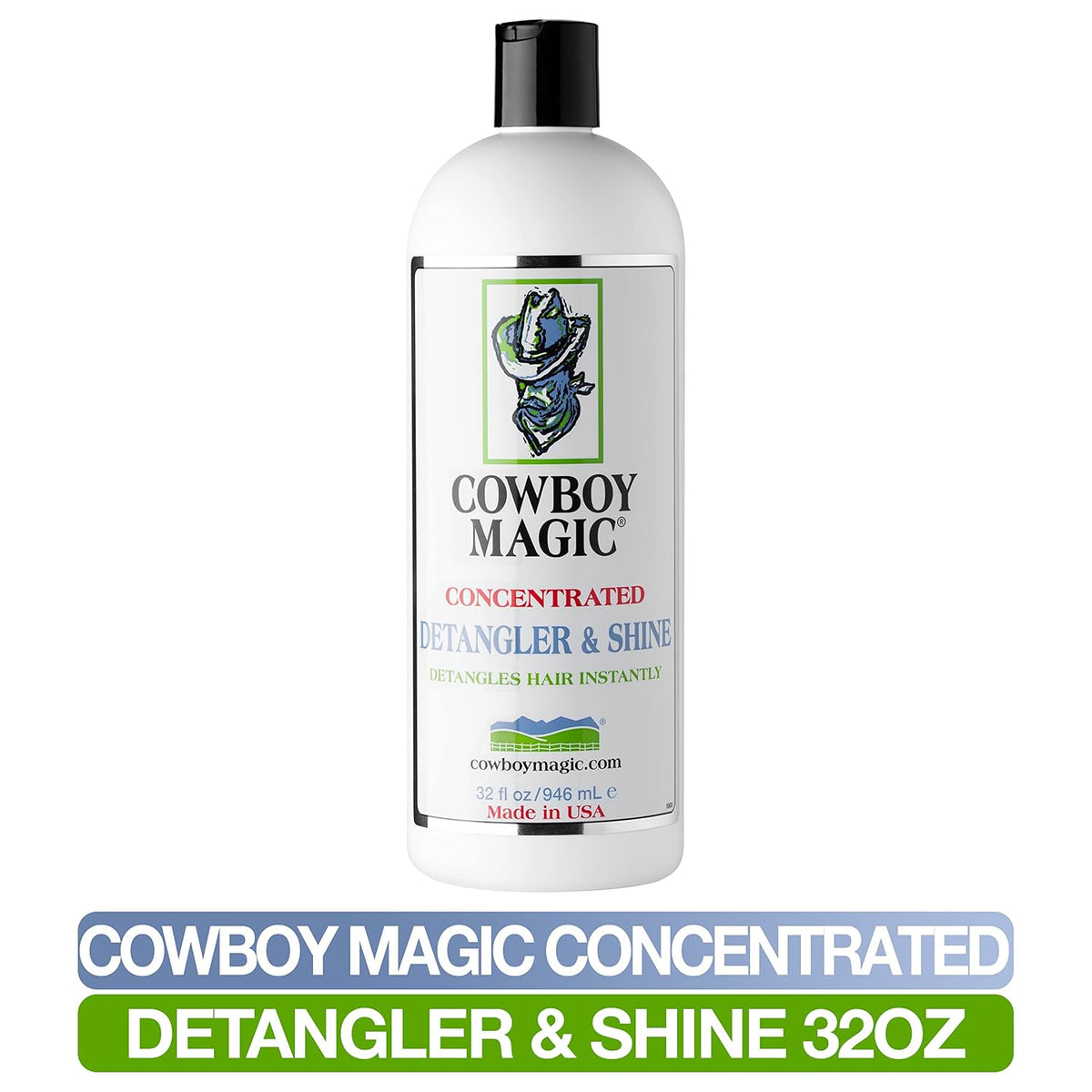 Cowboy Magic Concentrated Detangler & Shine 32 Ounce