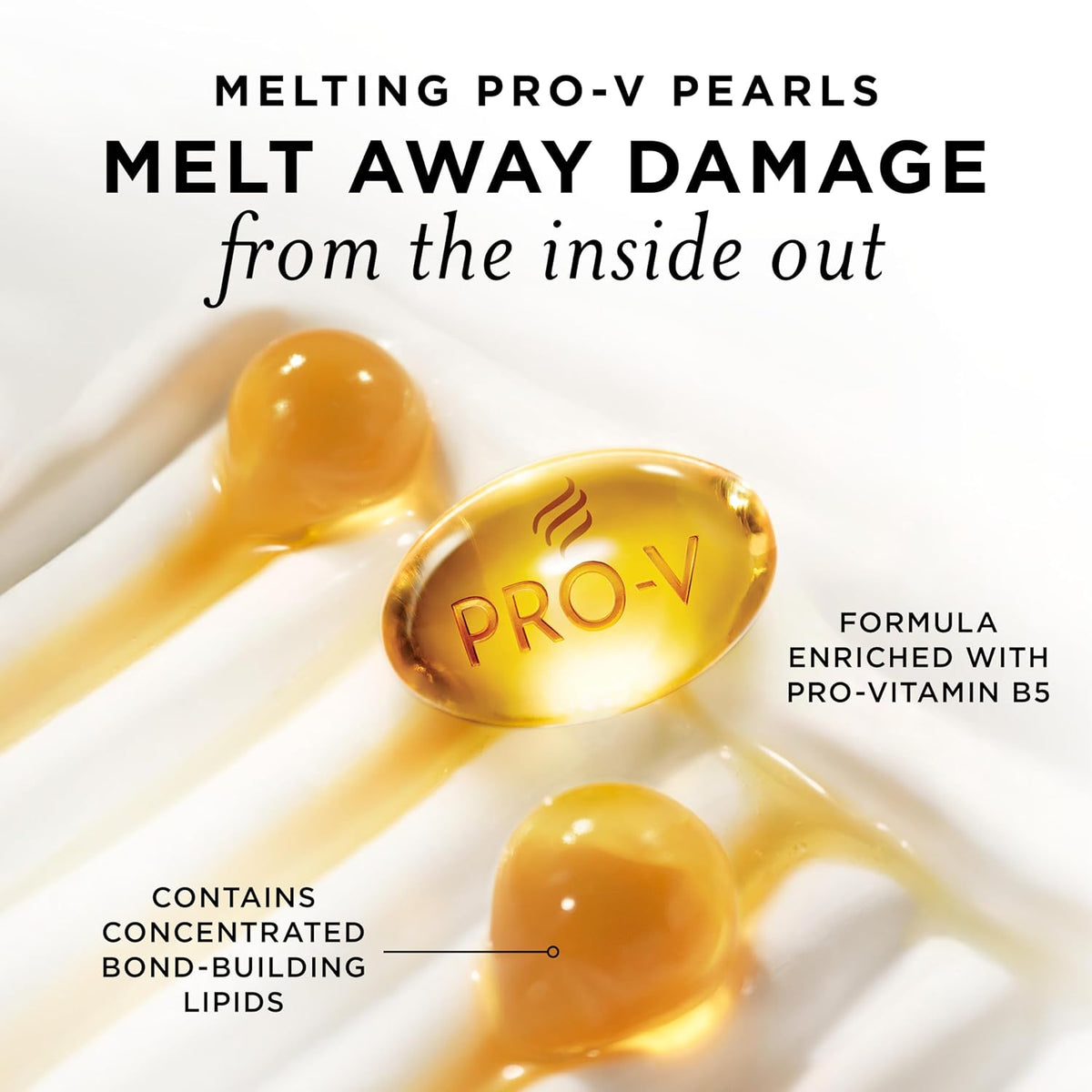 Pantene Miracle Rescue Hair Mask, Intensive Bond Repair with Melting Pro-V Pearls, Melts Away Damage, Builds Bonds, Stre