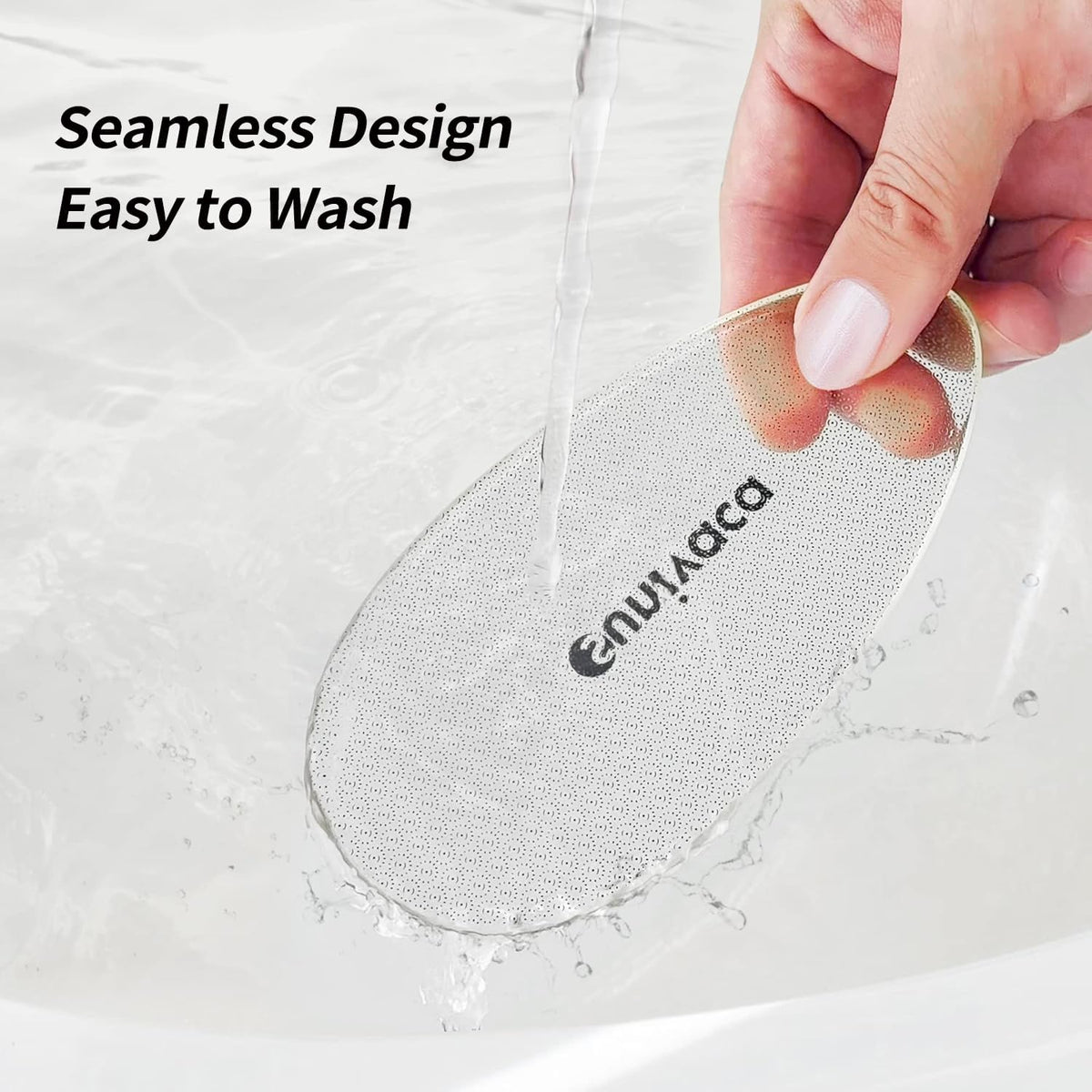 Glass Foot File Callus Remover for Feet, Heel Scraper, Pumice Stone, Diabetic Feet Scrubber Dead Skin Remover for Feet P
