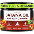 Batana Oil for Hair Growth - 100% Raw & Organic Unrefined Batana Oil - Cold Pressed Hair Mask for Scalp Health, Thicker 
