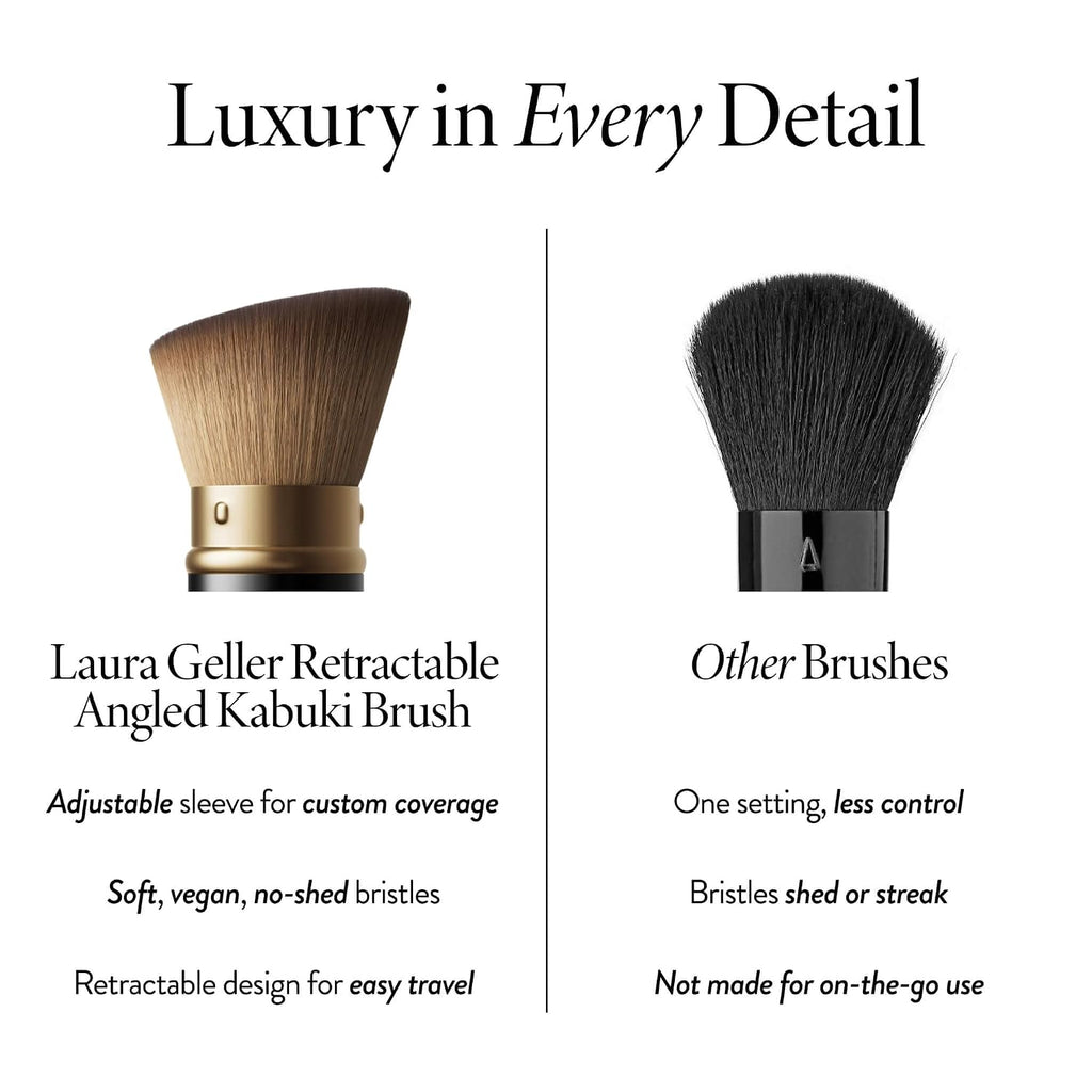 LAURA GELLER Makeup Brushes - 02 Retractable Angled Kabuki Brush