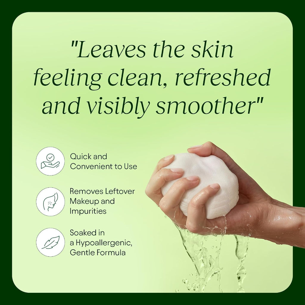 JIYU Toner Pads - Korean Skincare for Dark Spots, Wrinkles & Dull Skin - Hydrating Facial Treatment with Snail Mucin, Ni