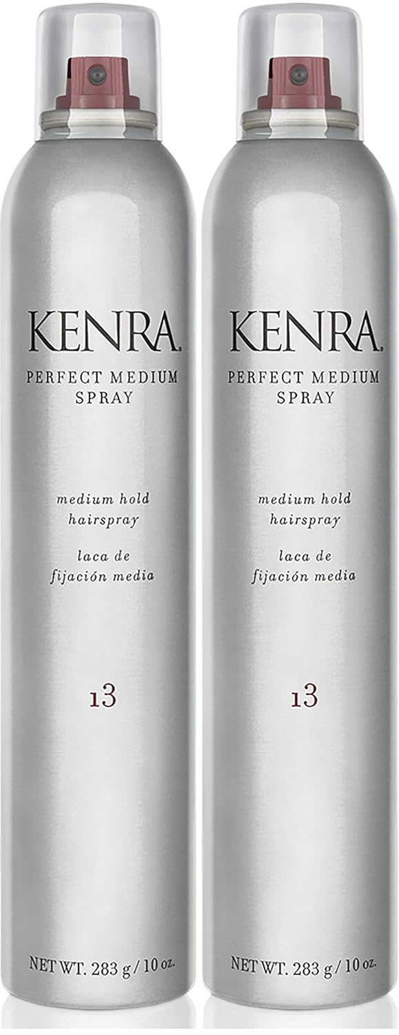 Kenra Professional Perfect Medium Spray 13 | Provides Styling Control Without Stiffness | Medium Hold | Fast-Drying Form