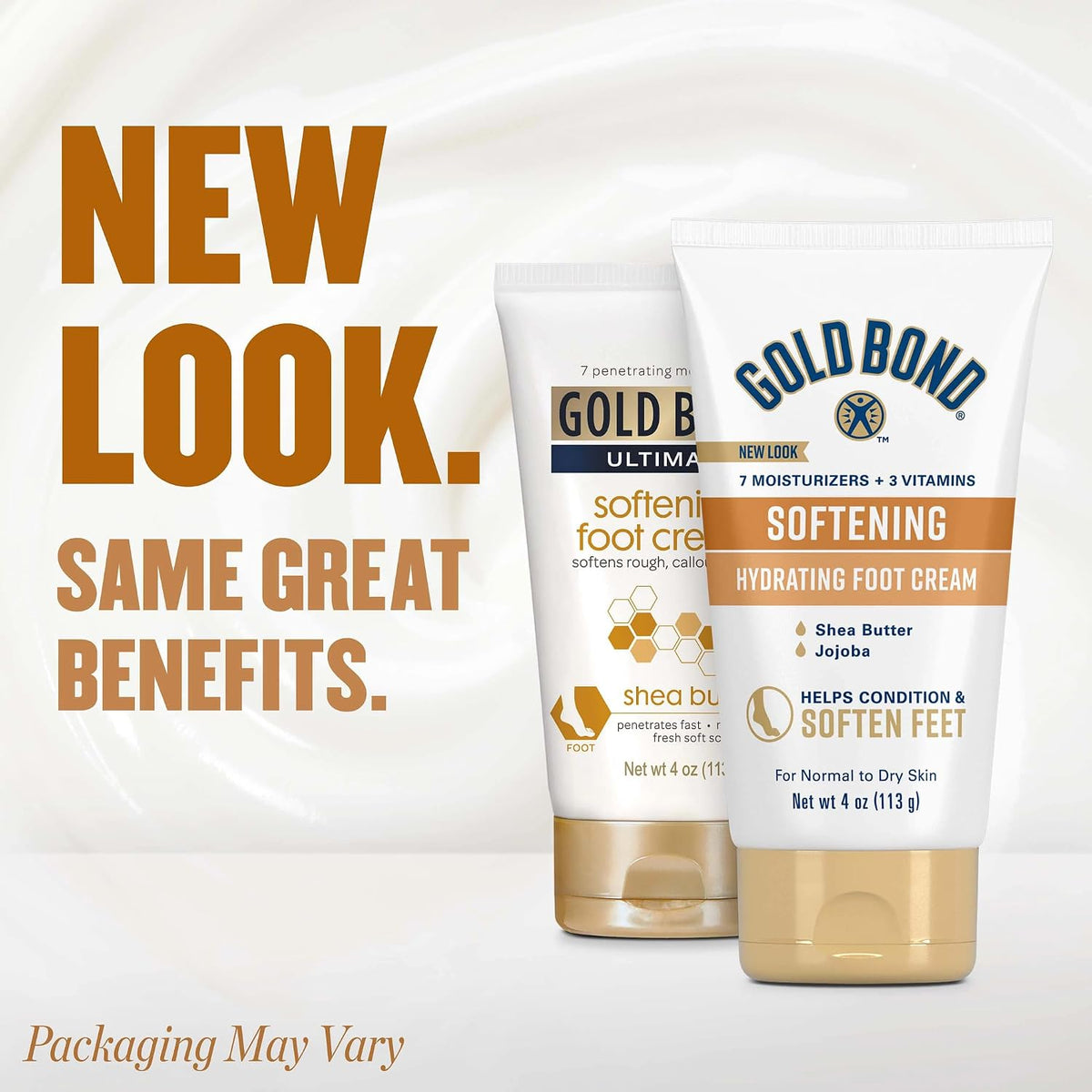 Gold Bond Softening Foot Cream, 4 Oz., Foot Lotion for Dry Feet