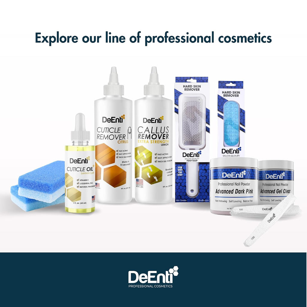 DeEnti Instant Cuticle Remover Gel, Nail Cuticle Softener, 8oz Eucalyptus