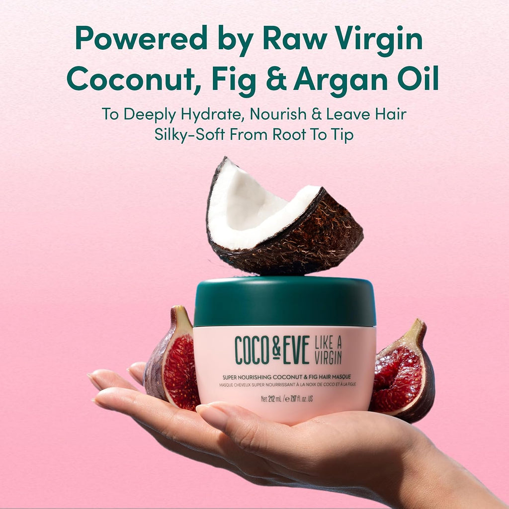 Coco & Eve Like a Virgin Masque - Deep Conditioning Hair Care Mask - 7.2 oz