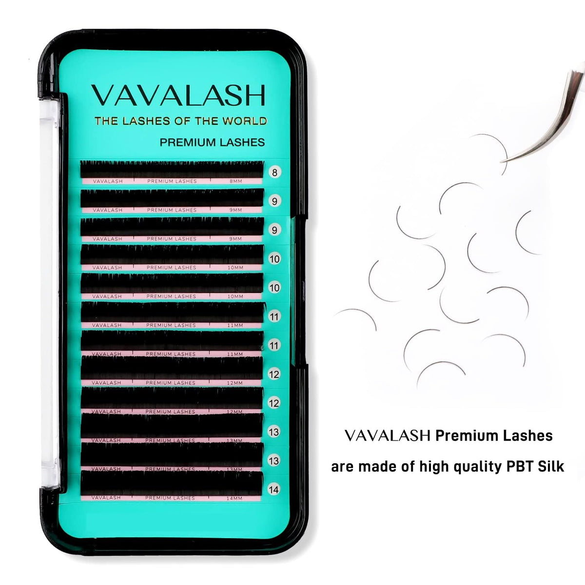Eyelash Extensions 0.05 C CC D DD J B L Curl 8-14mm Lash Extensions Supplies Individual Lashes Premium Silk Volume & Cla