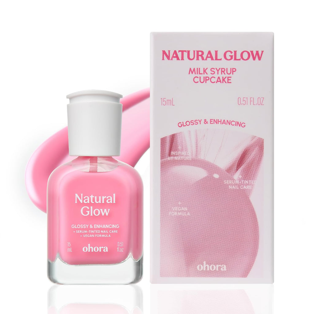 ohora Natural Glow Milk Syrup Nail Strengthener (Earl Grey)